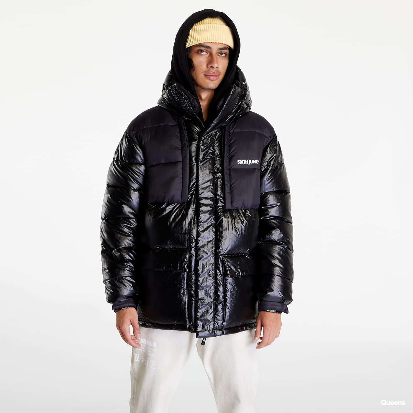 Мъжки якета Sixth June Oversize Technical Jacket Black