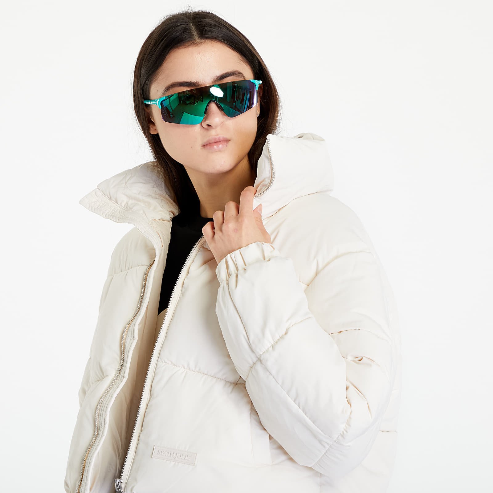 Vestes pour femmes Sixth June Down Jacket Cream Footshop