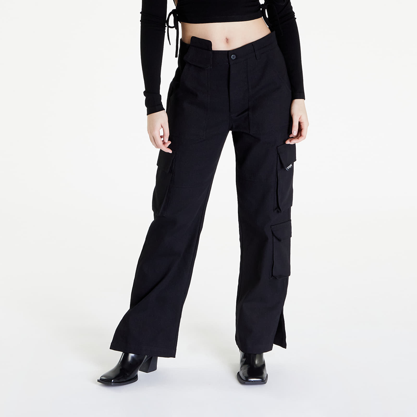Hosen und Jeans Sixth June Monochrom Pants Black
