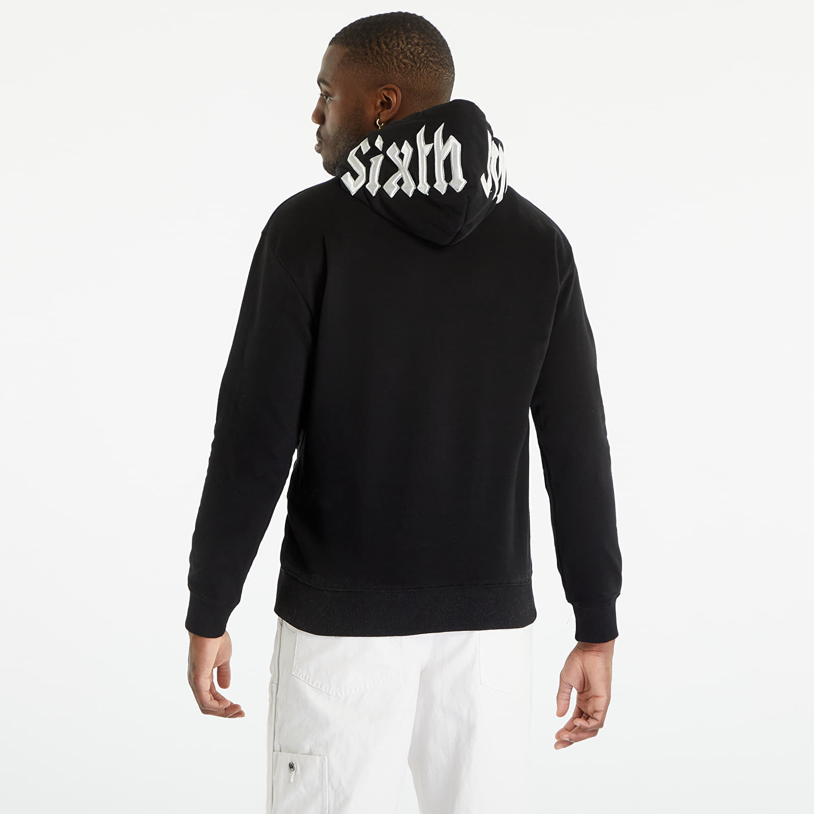 Pánské mikiny Sixth June Gothic Hoodie Black