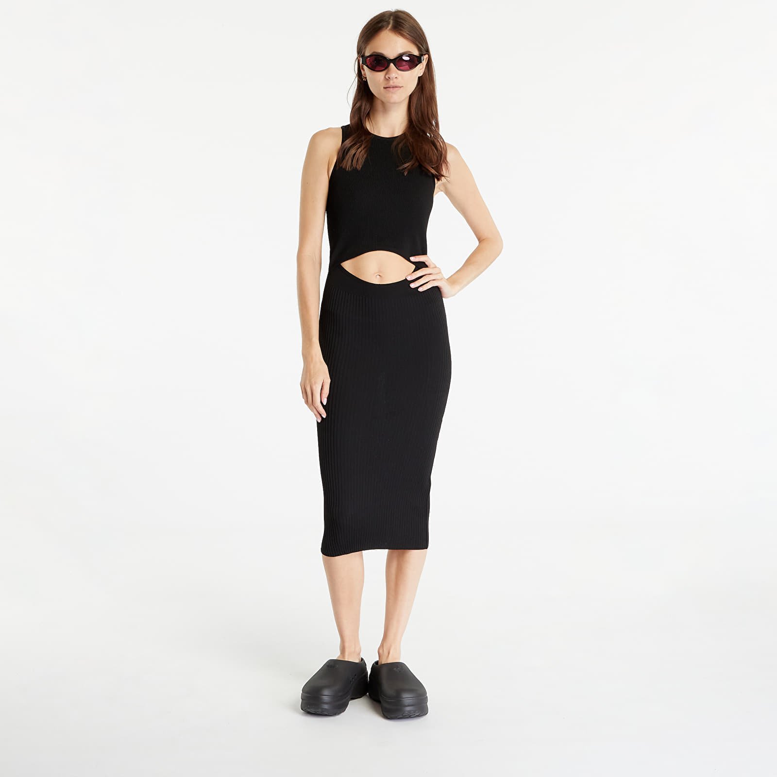 Kleider Sixth June Knit Dress Black