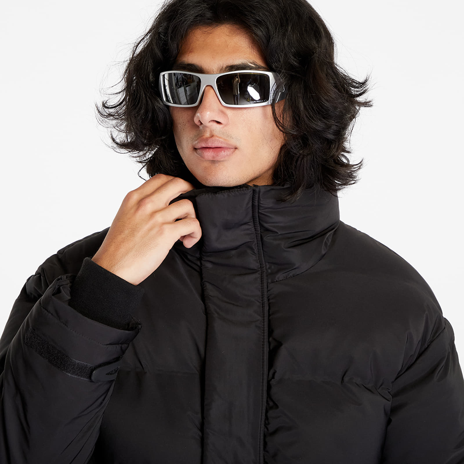 Jacheta Sixth June Long Oversize Down Jacket Black - 1 | YEO