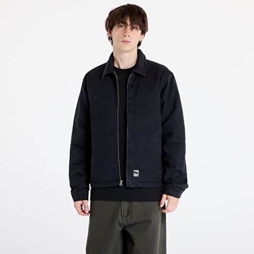 Obey black windbreaker shop