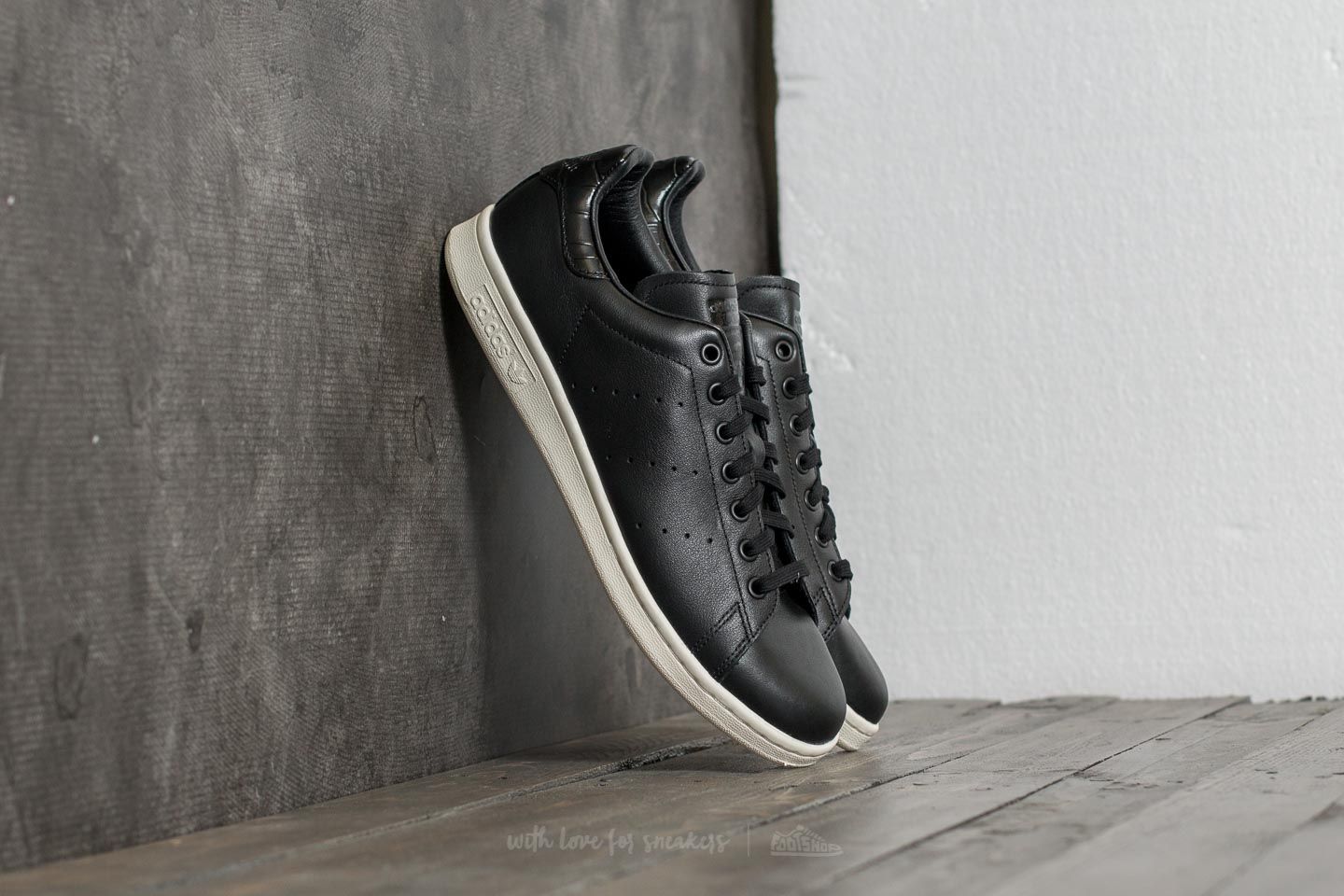 Men s shoes adidas Stan Smith Core Black Core Black Ftw White Footshop