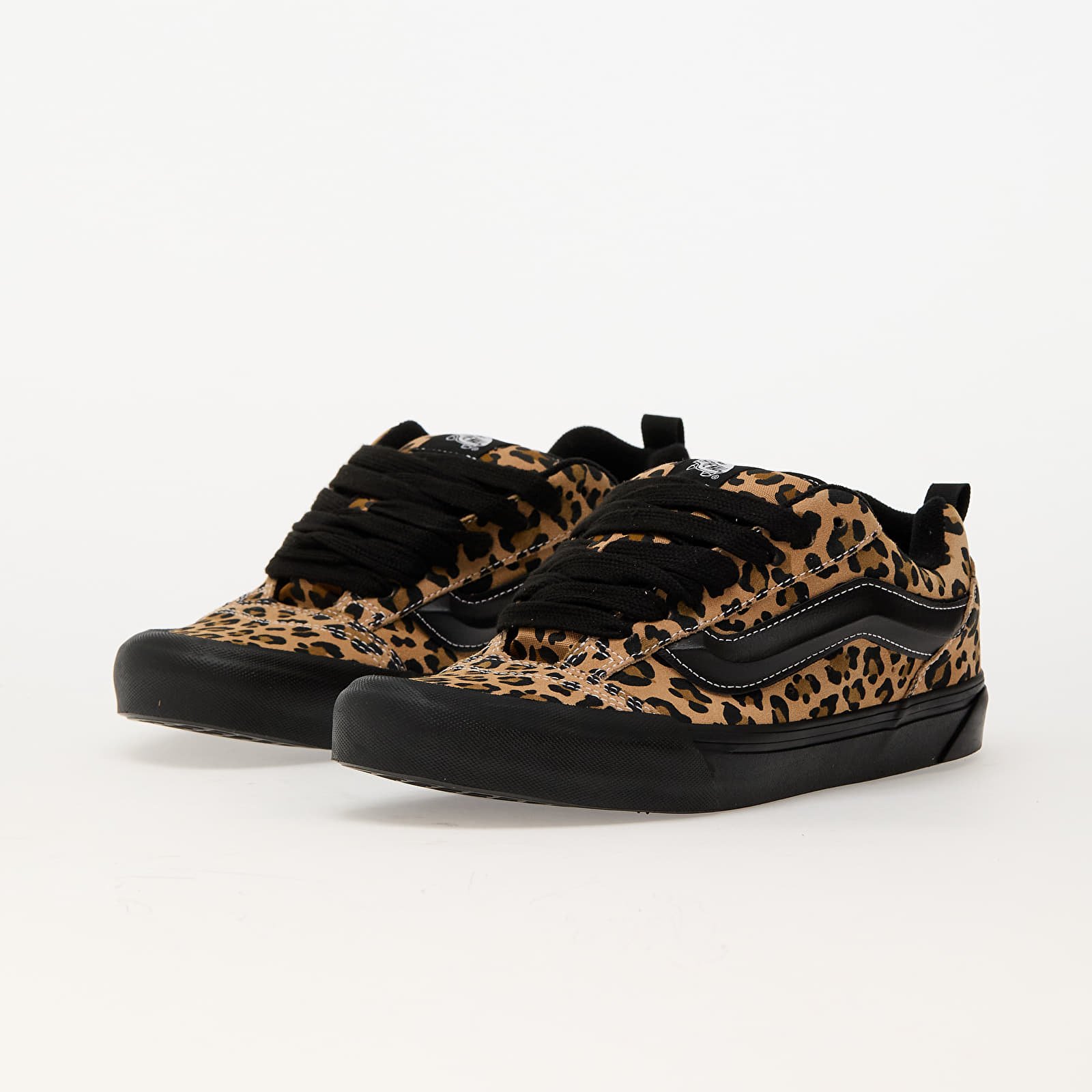 Herren Sneaker und Schuhe Vans Knu Skool Leopard Black Footshop