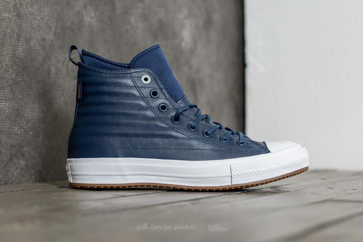 Vyriška avalynė Converse Chuck Taylor All Star Waterproof Boot Hi Midnight Navy/ Wolf Grey
