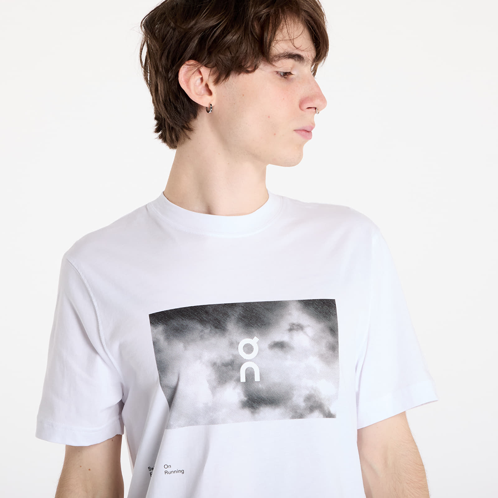 Férfi pólok On Graphic T-Shirt Cloudlocker White