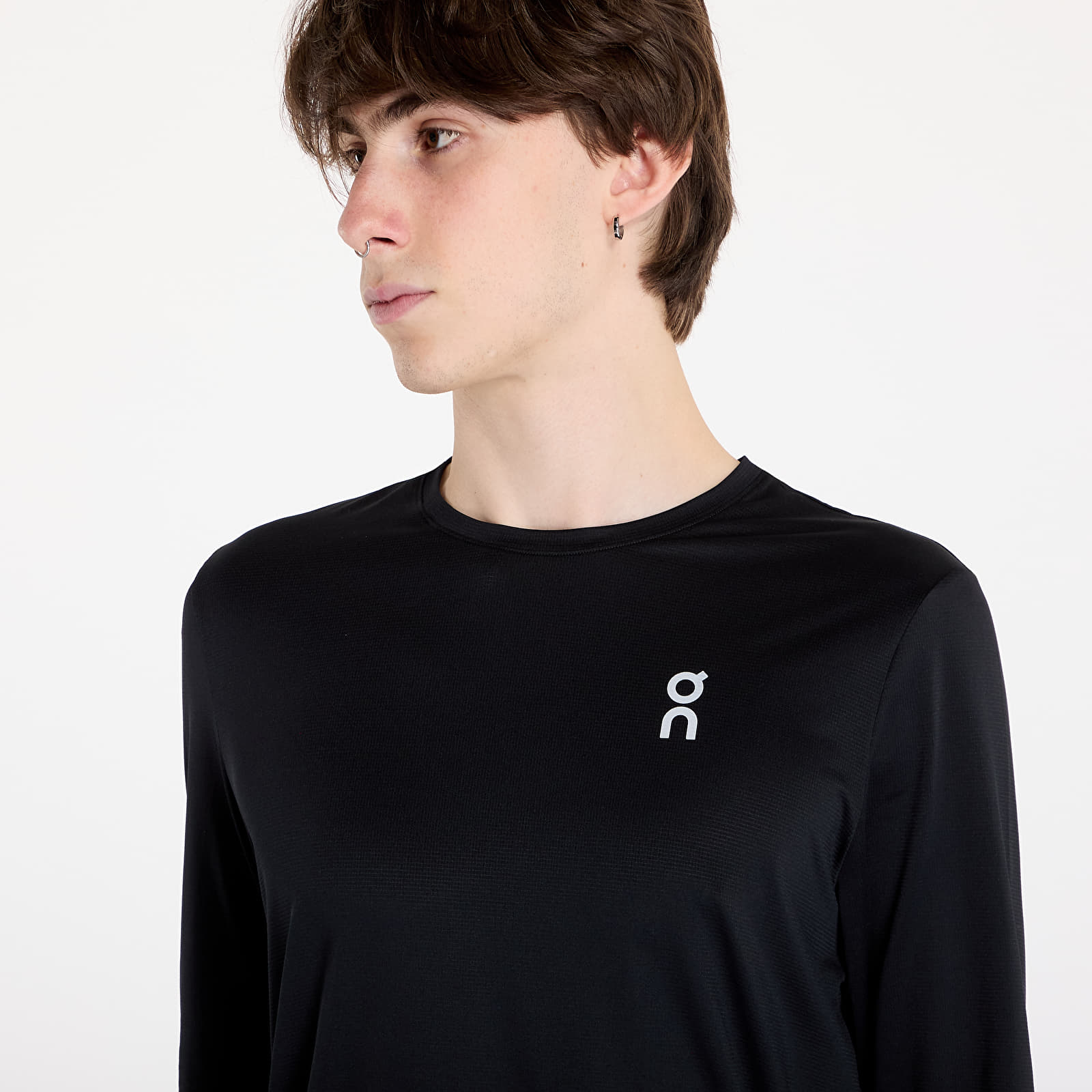 Férfi pólok On Core Long T-Shirt Black