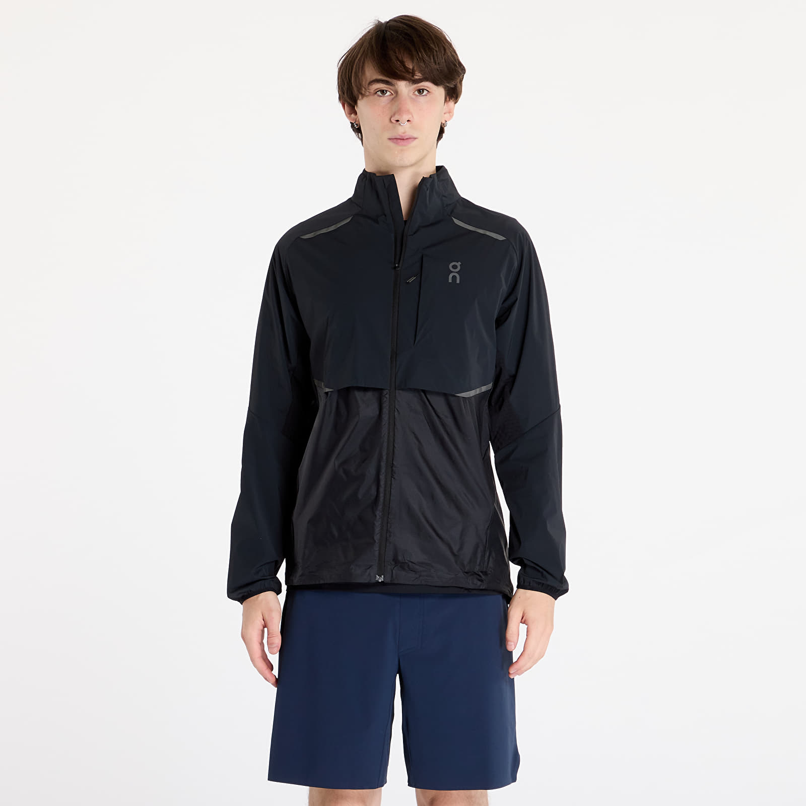 Pánské bundy On Weather Jacket Black