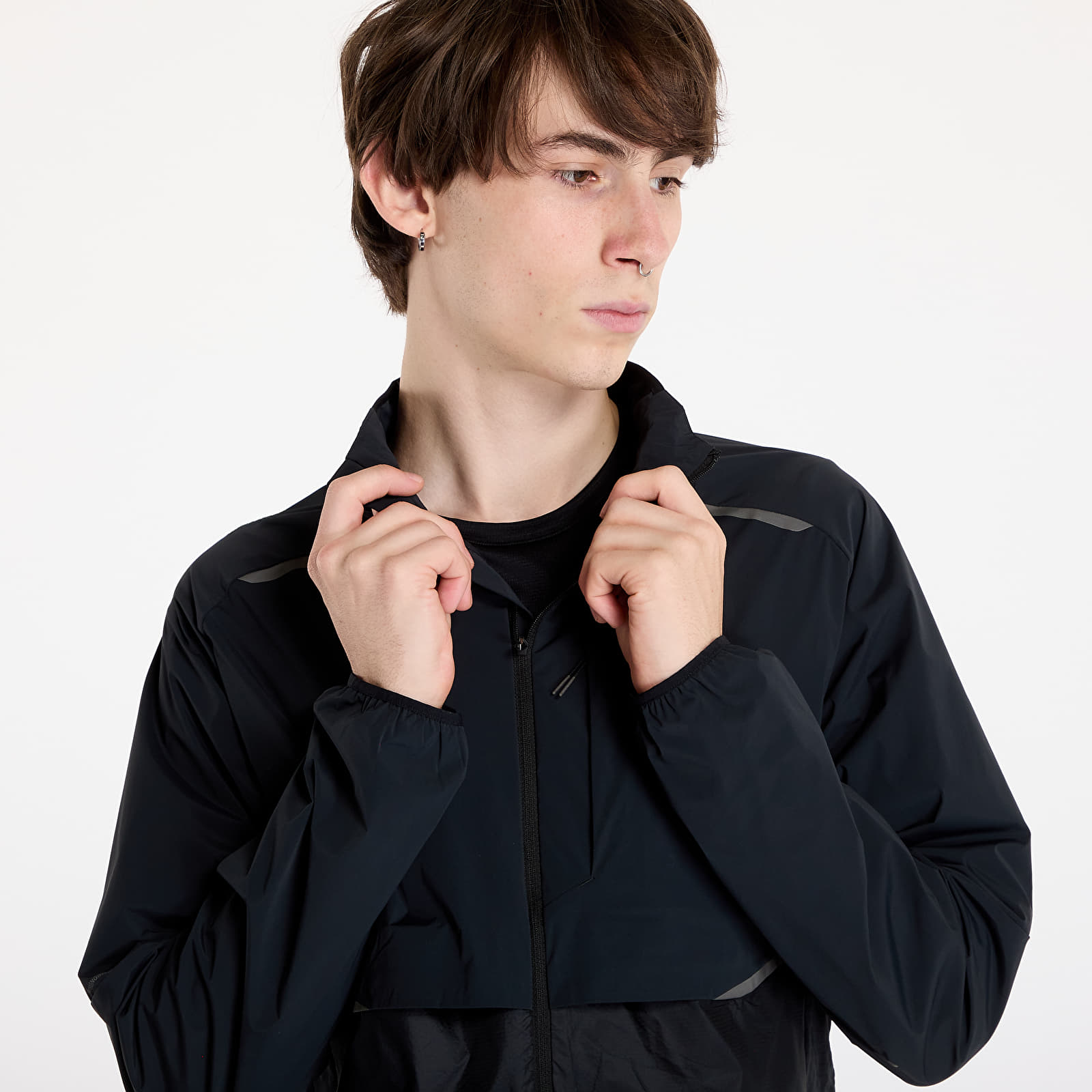 Pánské bundy On Weather Jacket Black