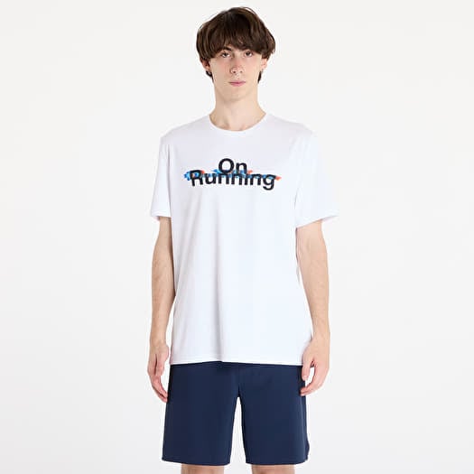 Tričko On On Run T-Shirt Graphic White