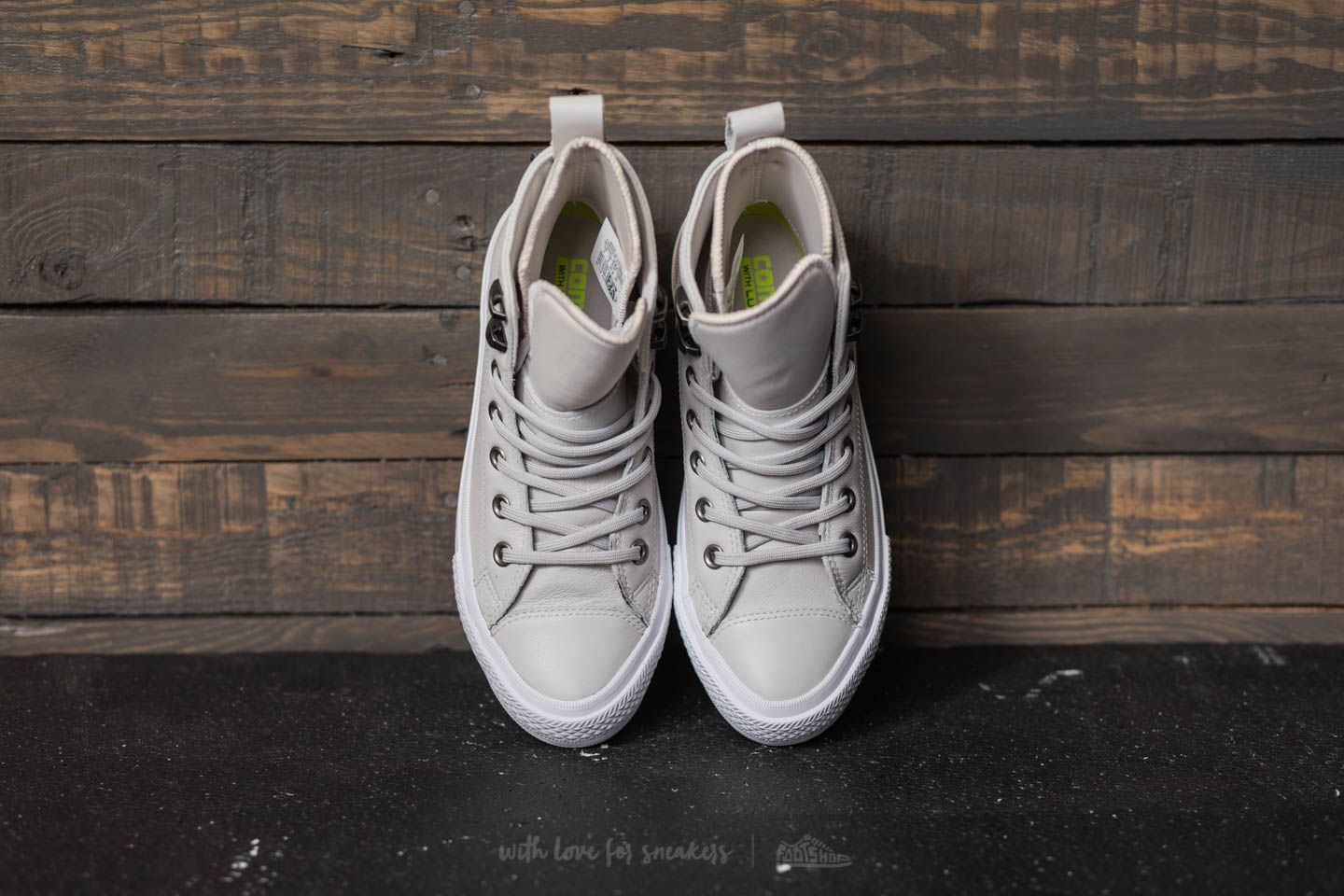 Women's shoes Converse Chuck Taylor All Star Waterproof Boot Hi Pale Putty/ Pale Putty/ White
