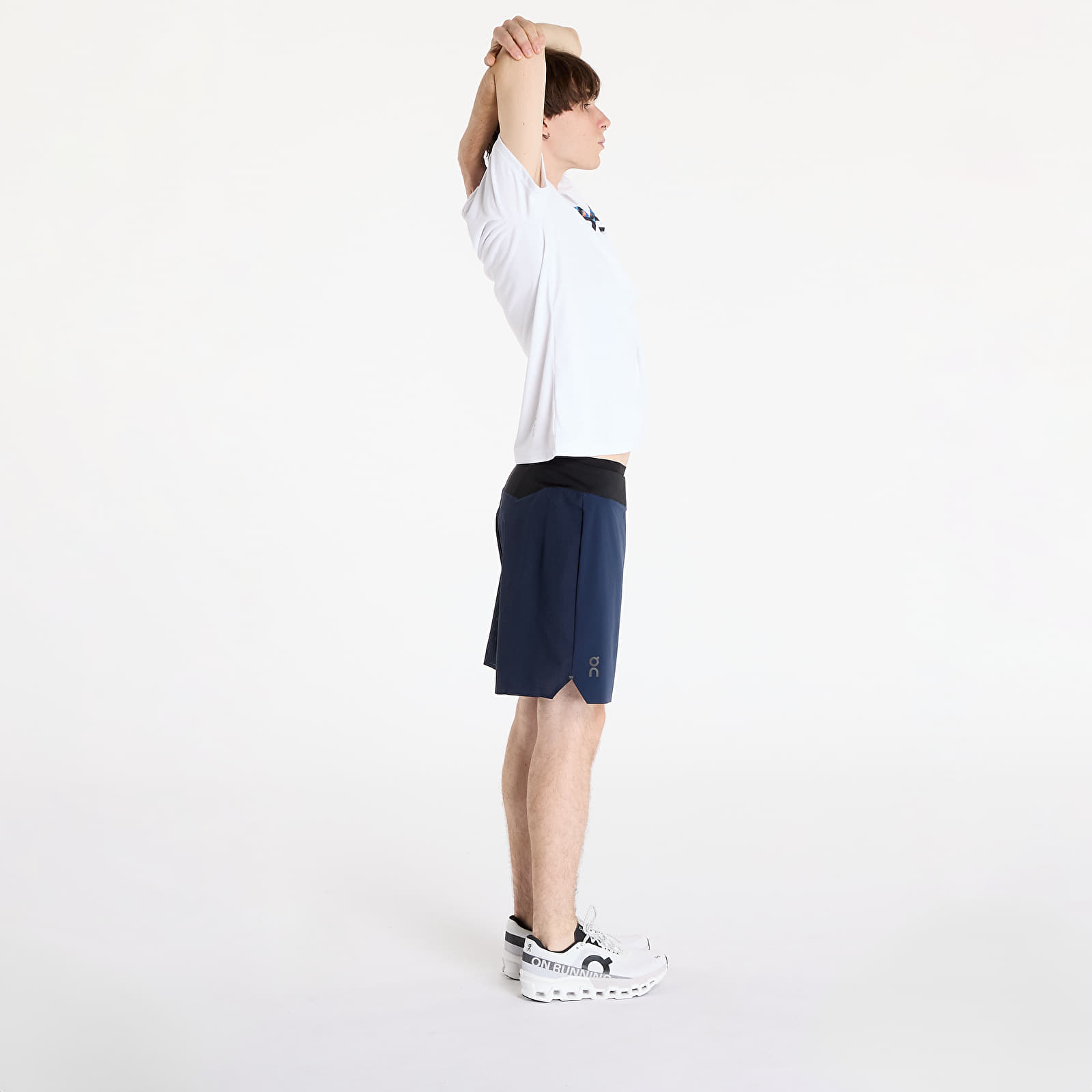 Férfi pólok On On Run T-Shirt Graphic White