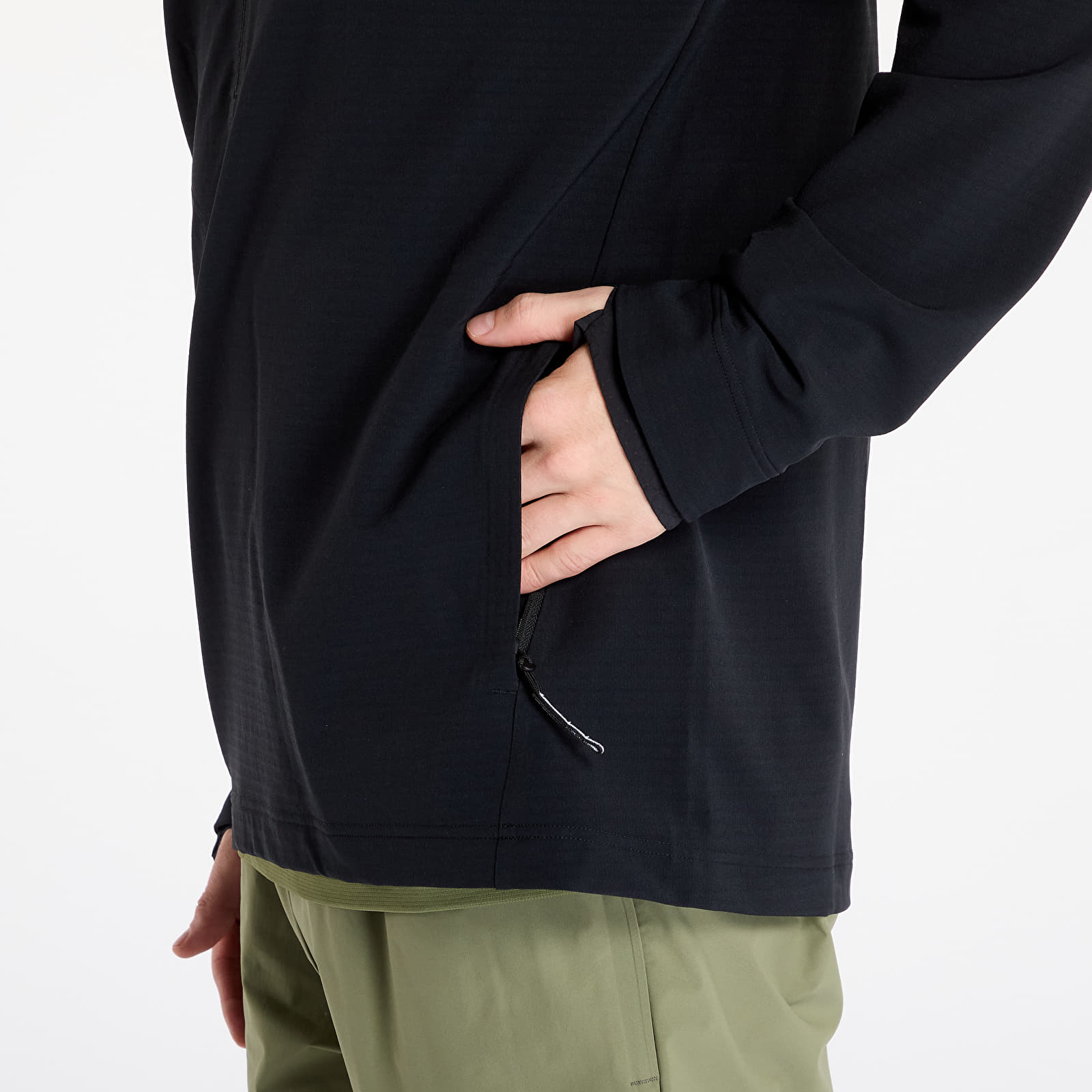 Pánske mikiny On Pace Hoodie Black