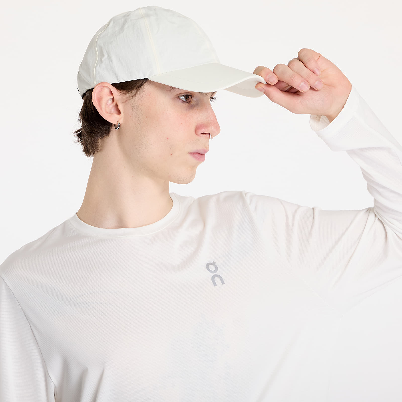 Pánská trička On Core Long-Tee Undyed-White