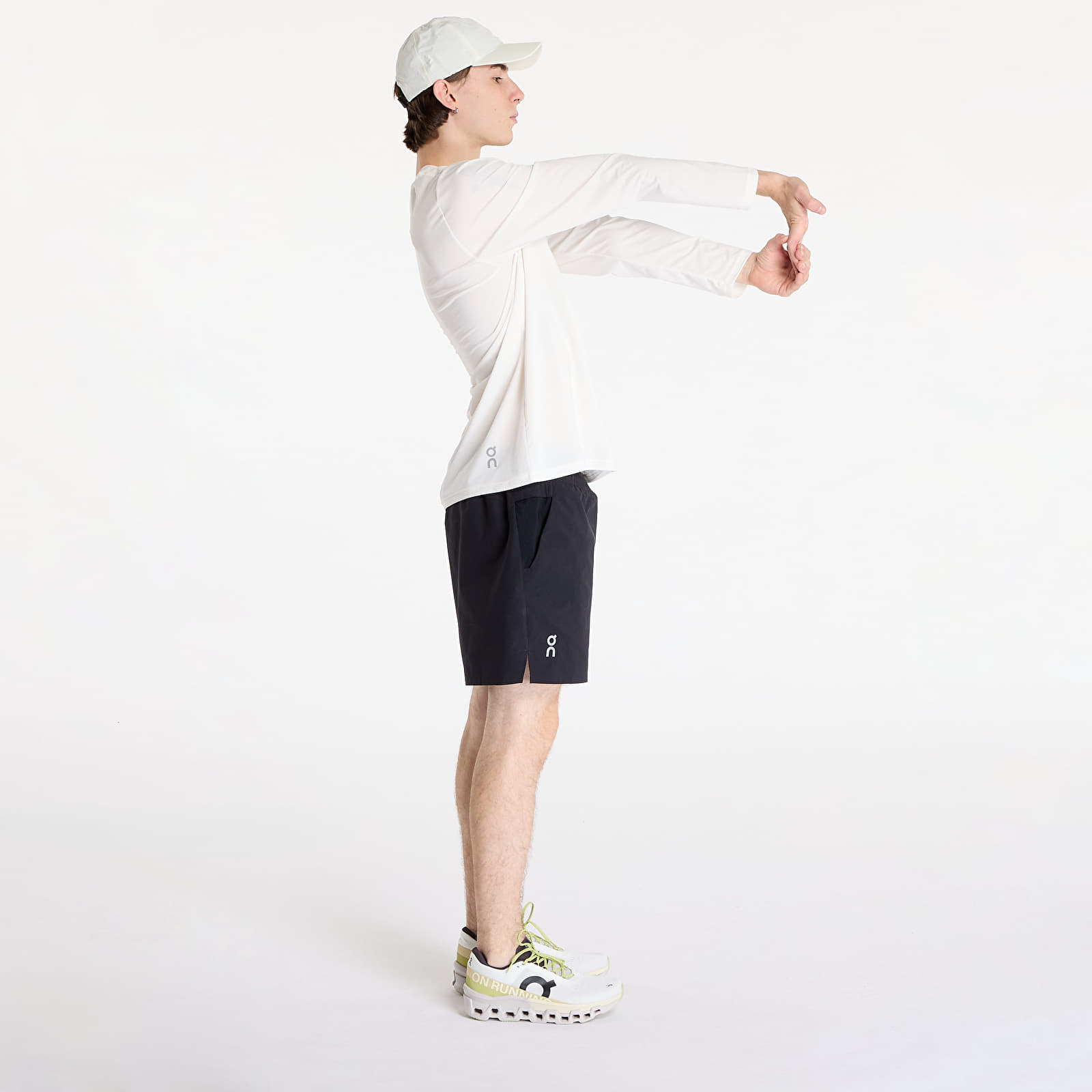 Pánská trička On Core Long-Tee Undyed-White