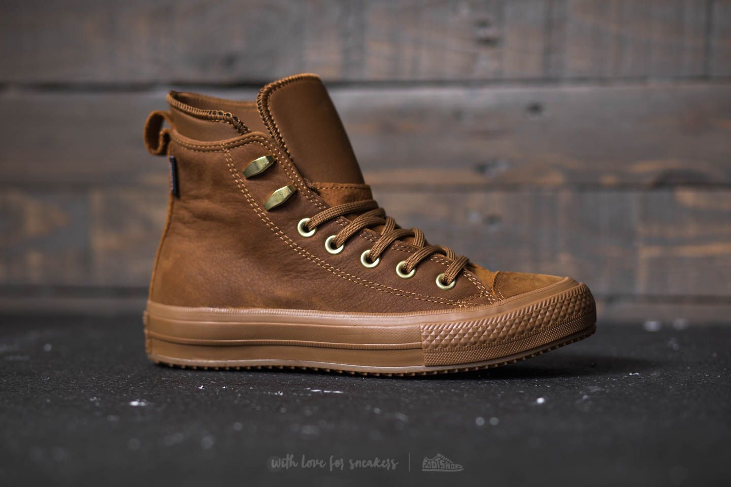 Women's shoes Converse Chuck Taylor All Star Waterproof Boot Hi Brown/ Brown/  Brass | Footshop