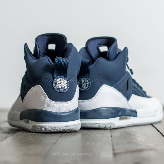 Nike air jordan spizike white midnight navy clearance