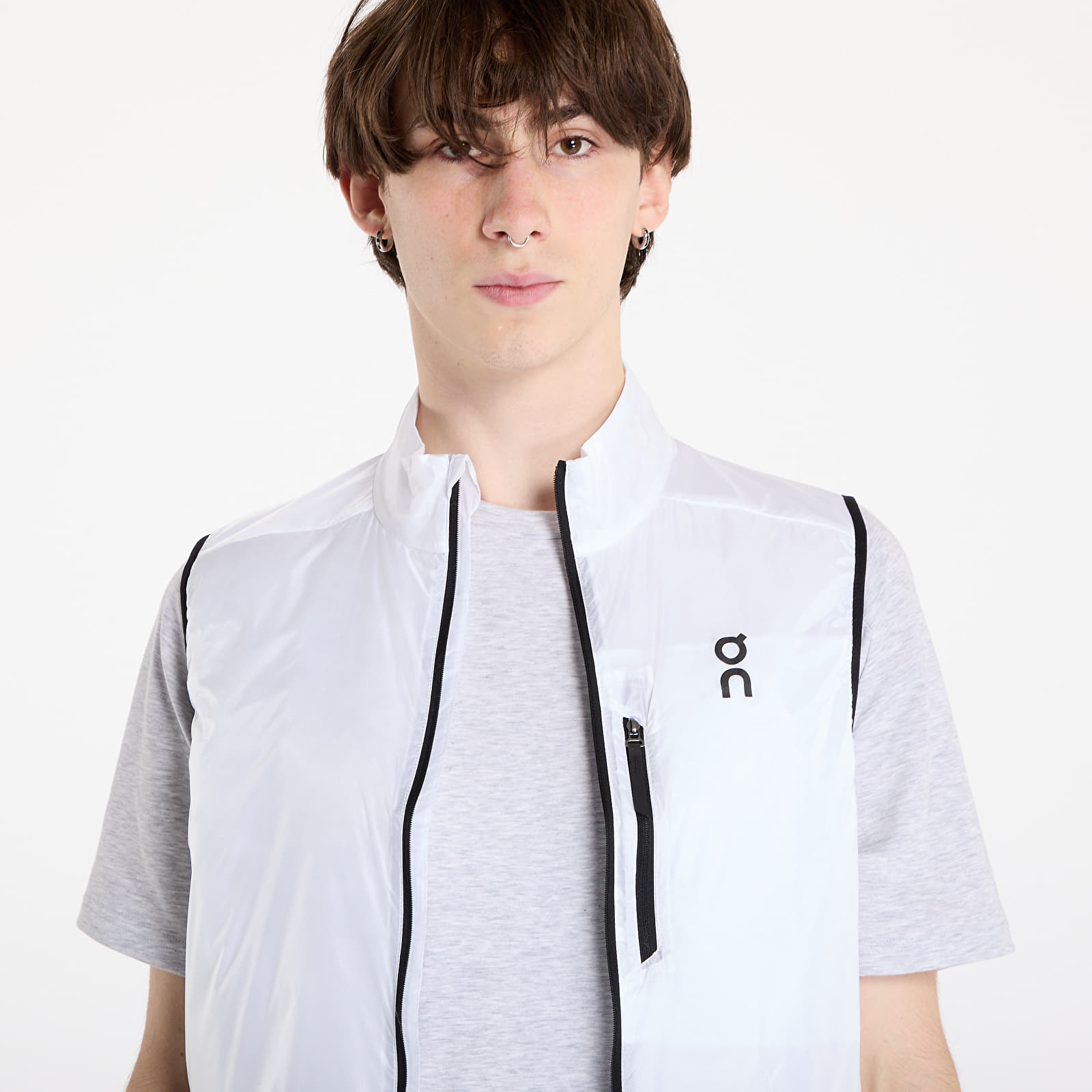 Men's vests On Weather Vest White/ Black