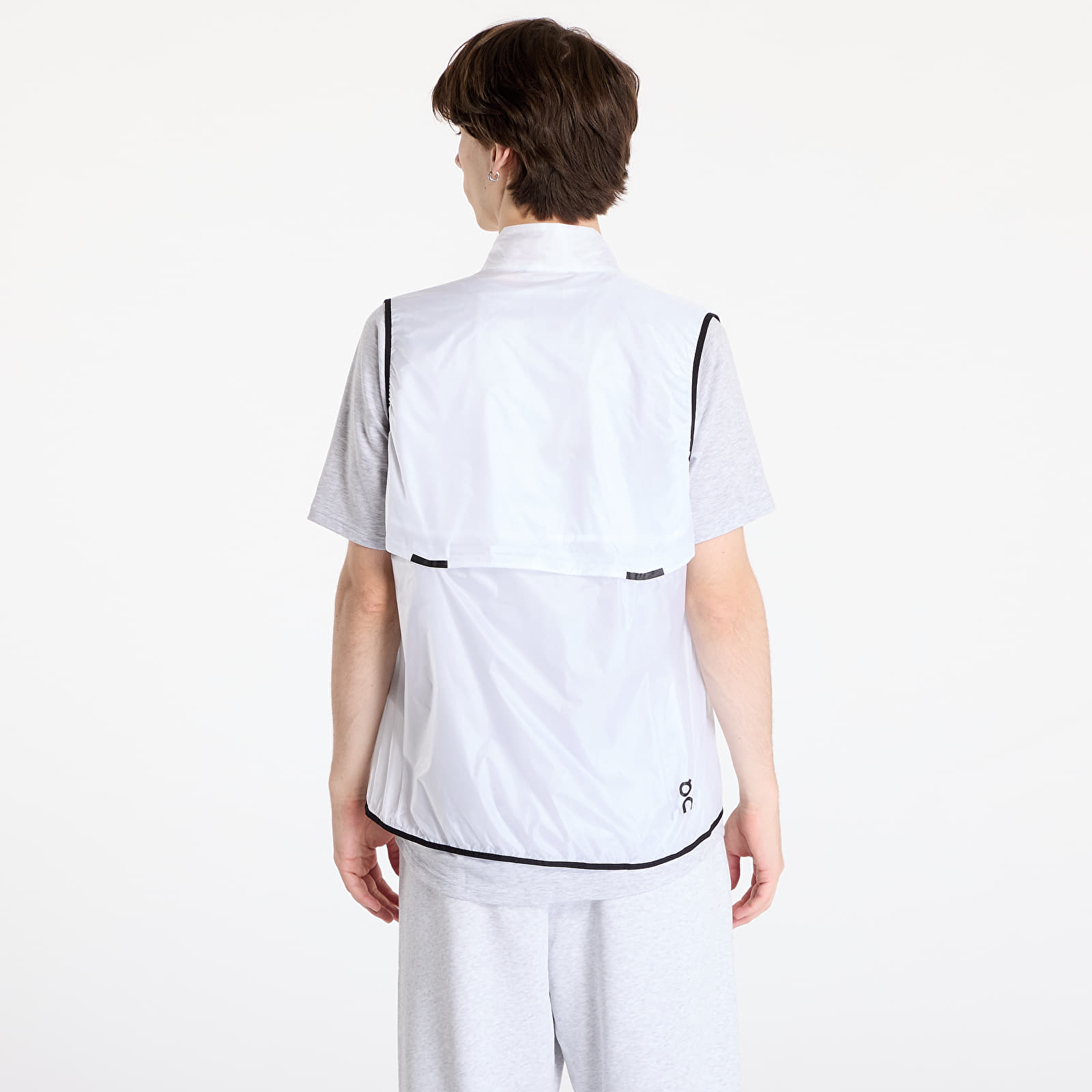 Men's vests On Weather Vest White/ Black