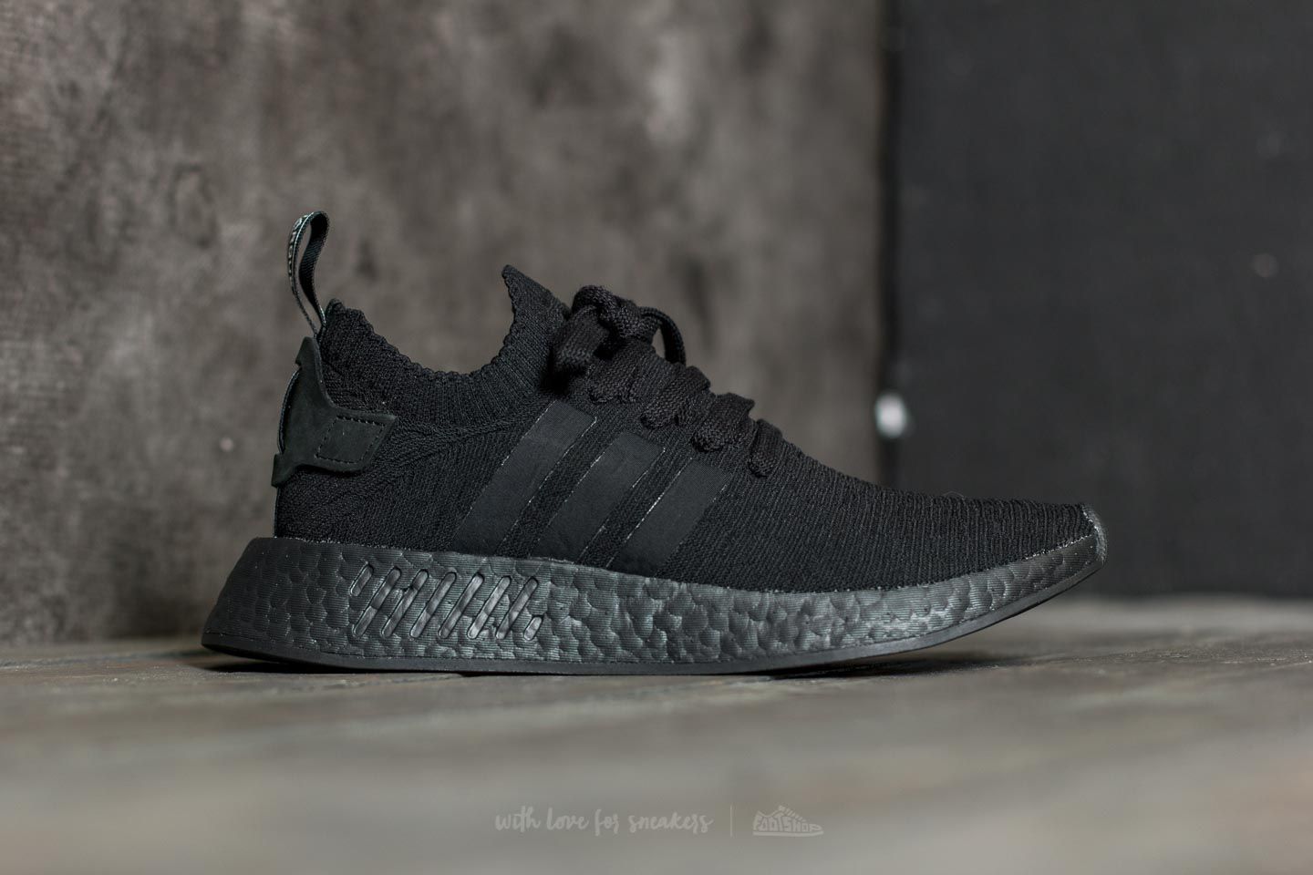 Women's shoes adidas NMD_R2 Primeknit W Core Black