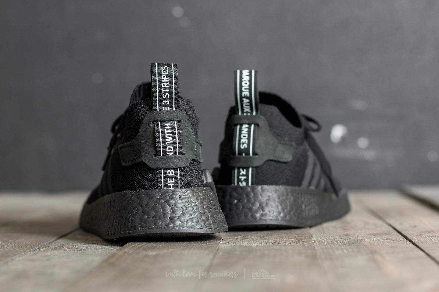 Women's shoes adidas NMD_R2 Primeknit W Core Black