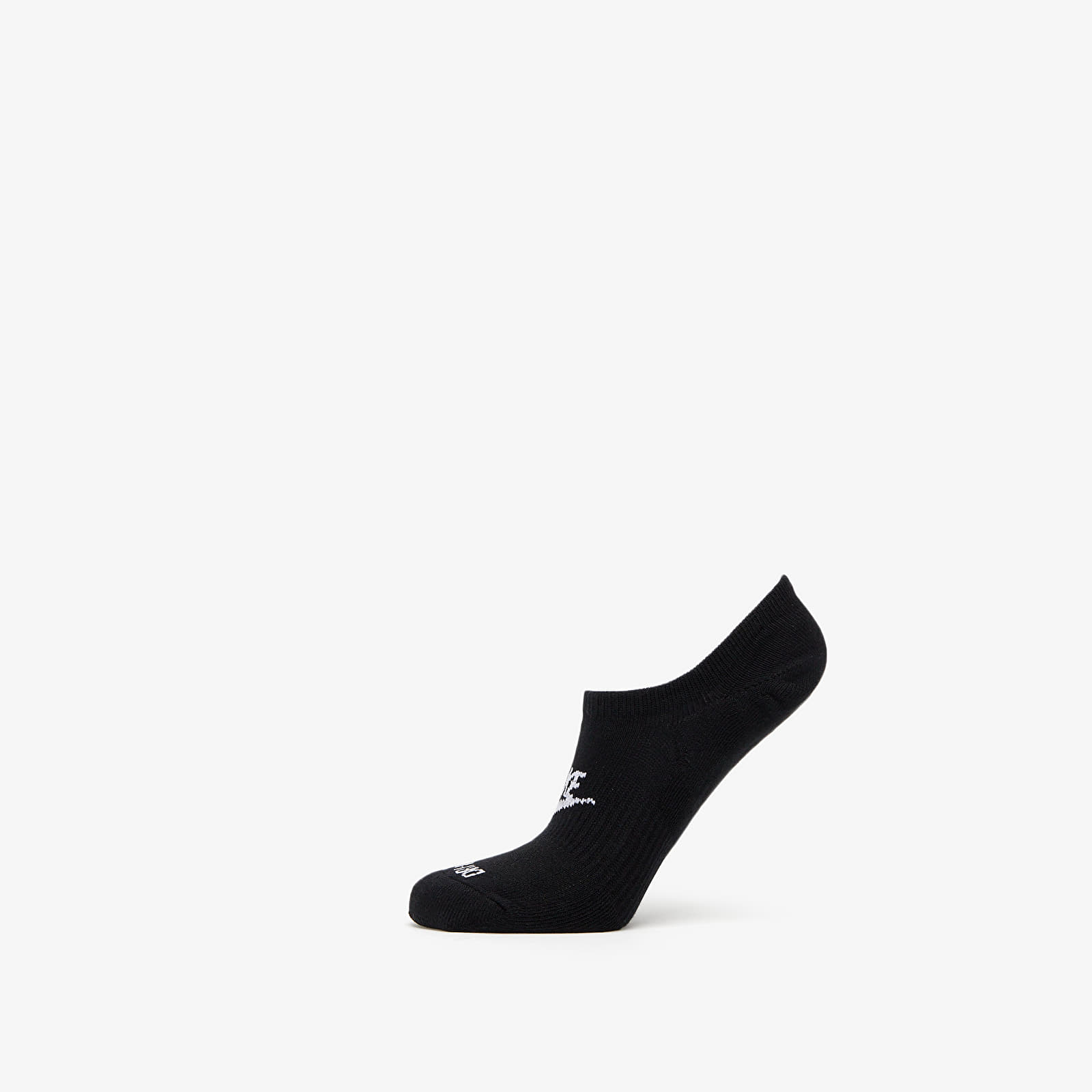Socken Nike Everyday Plus Cushioned Footie  3-Pack Socks Black/ White