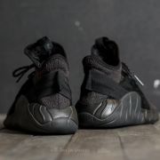 Adidas tubular rise discount trainers black mono red
