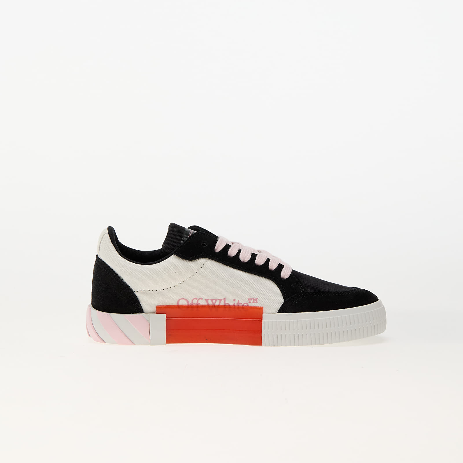 Kids' sneakers and shoes Off-White Low Vulcanized Canvas/ Suede Black - Off White