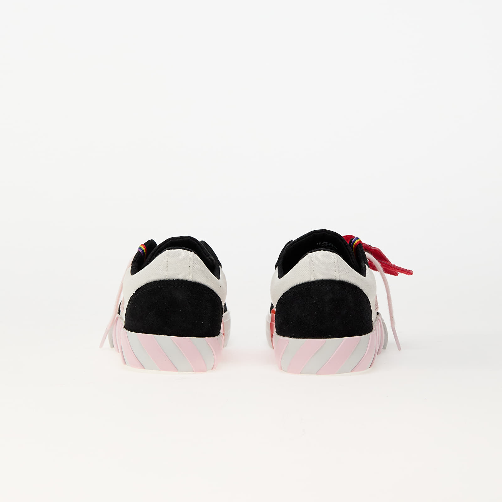 Kids' sneakers and shoes Off-White Low Vulcanized Canvas/ Suede Black - Off White