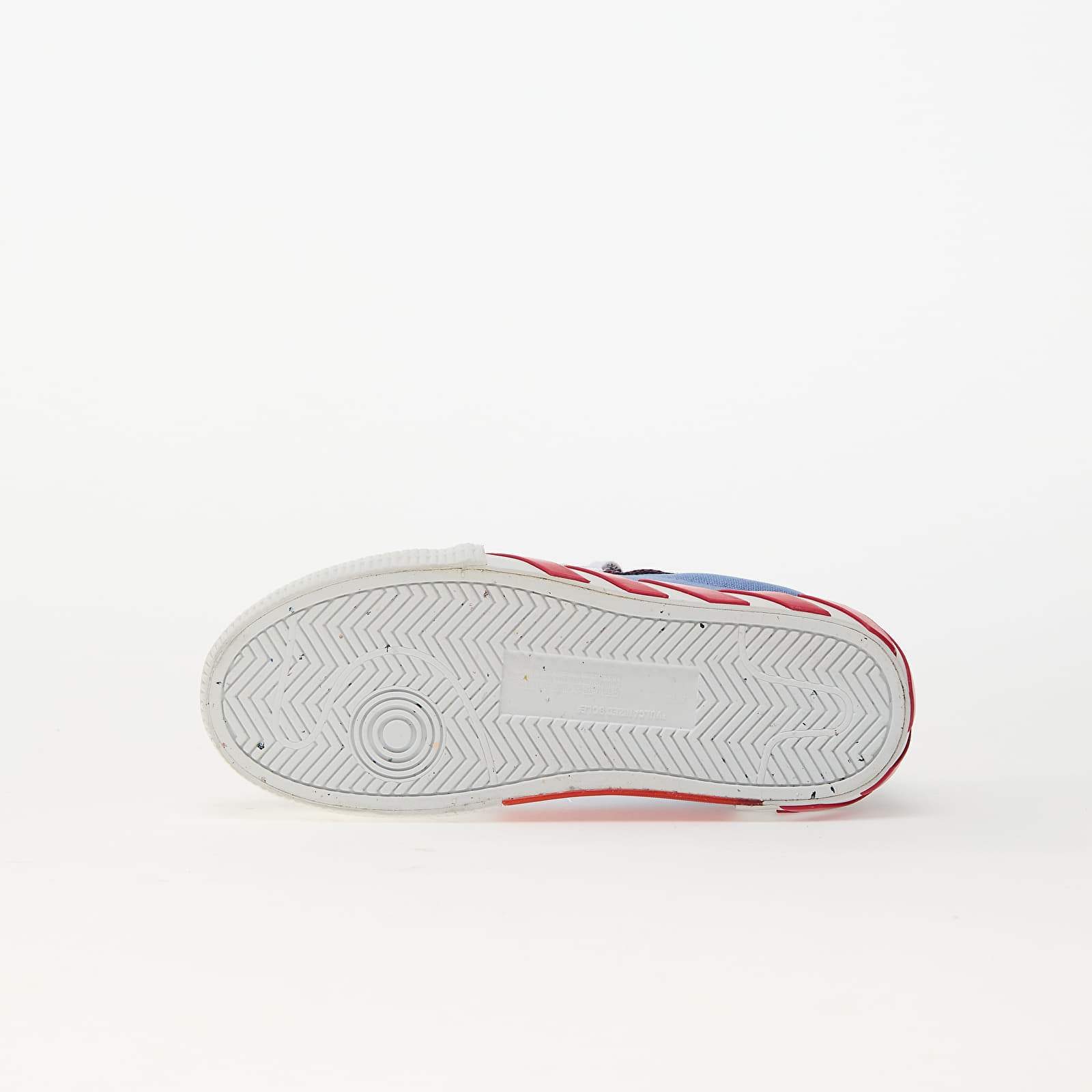 Women's shoes Off-White Low Vulcanized Canvas/ Suede Black - Light Blue