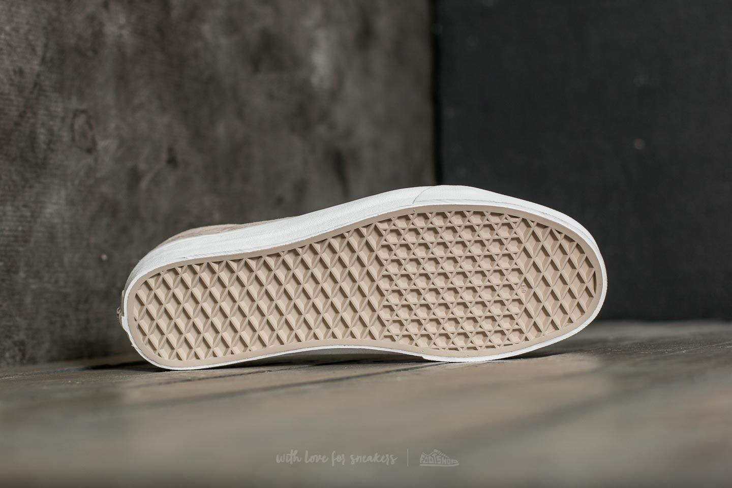 Skor för män Vans Old Skool (Pig Suede) Humus/ Blac De Blanc