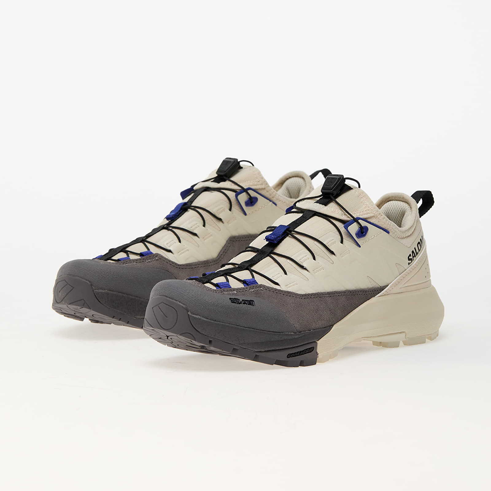 Herresko Salomon Alpinway Advanced Almond Milk/ Plum Kitten/ Clematis Blue