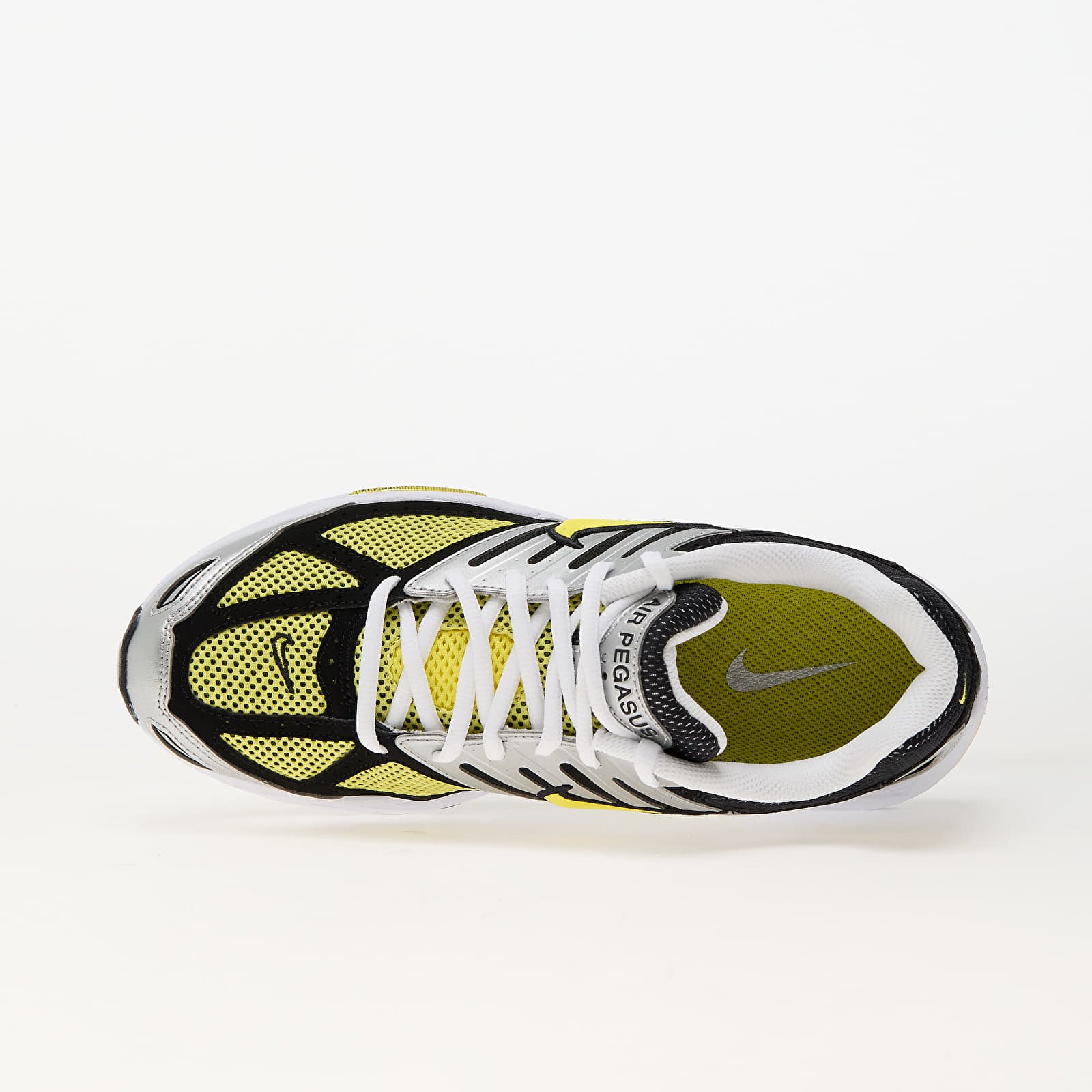 Дамски кецове и обувки Nike W Air Pegasus 2005 White/ Opti Yellow-Metallic Silver-Black