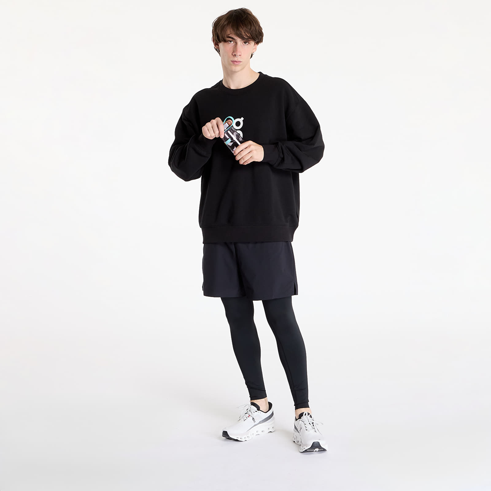 Hoodies and sweatshirts  On Club Crew Sweatshirt Black