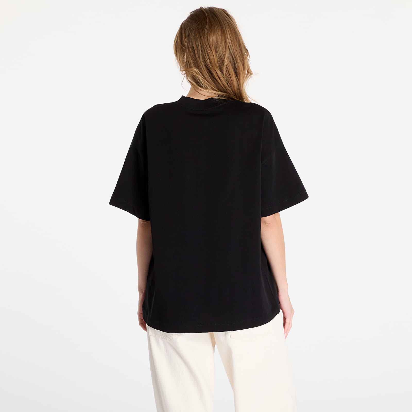 Moške majice  Carhartt WIP S/S Signature Script T-Shirt UNISEX Black/ Wax