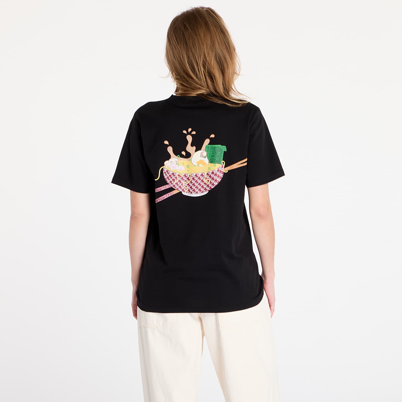 Men's T-shirts Carhartt WIP S/S Noodle Soup T-Shirt UNISEX Black