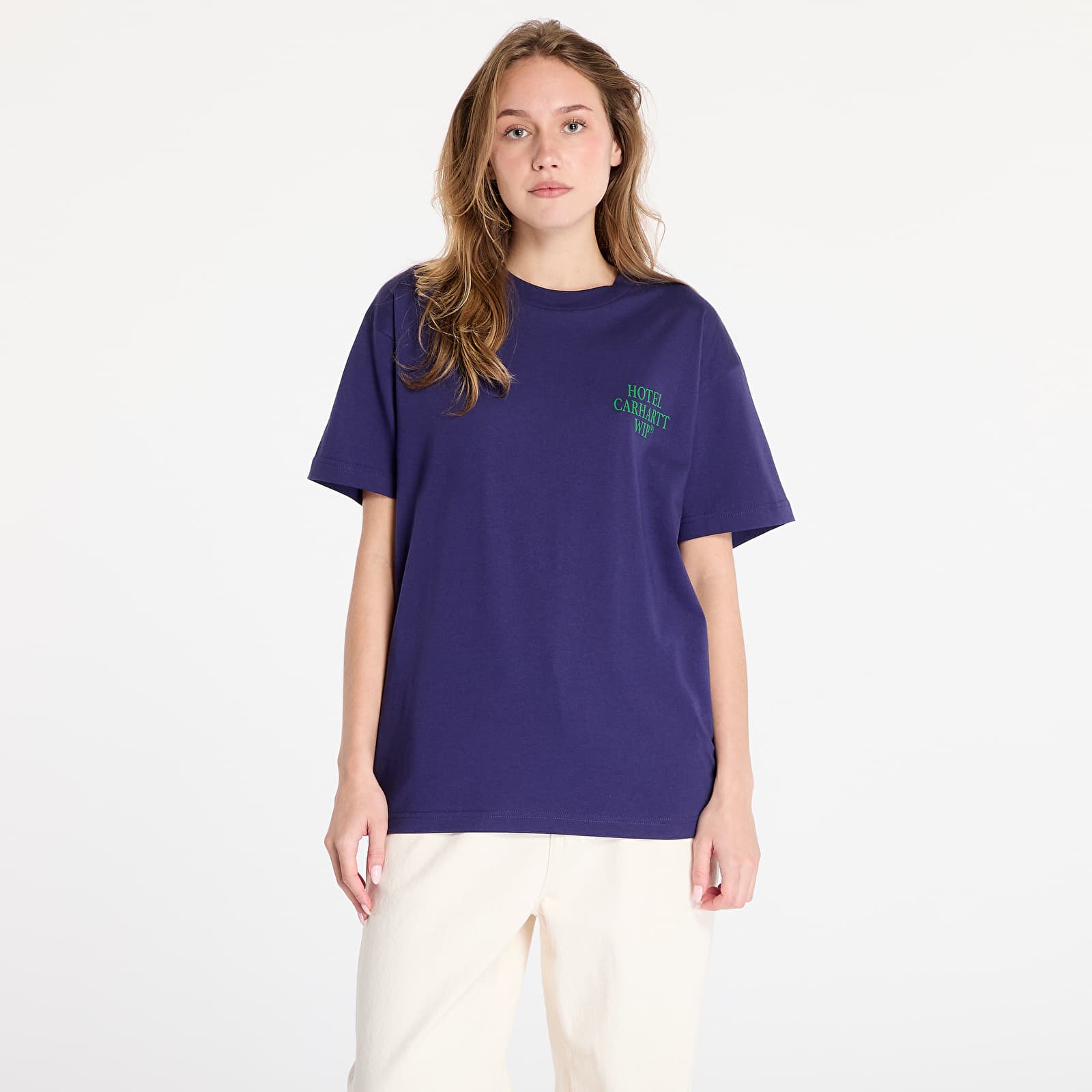 Pánská trička Carhartt WIP S/S Hotel Keys T-Shirt UNISEX Aura/ Green