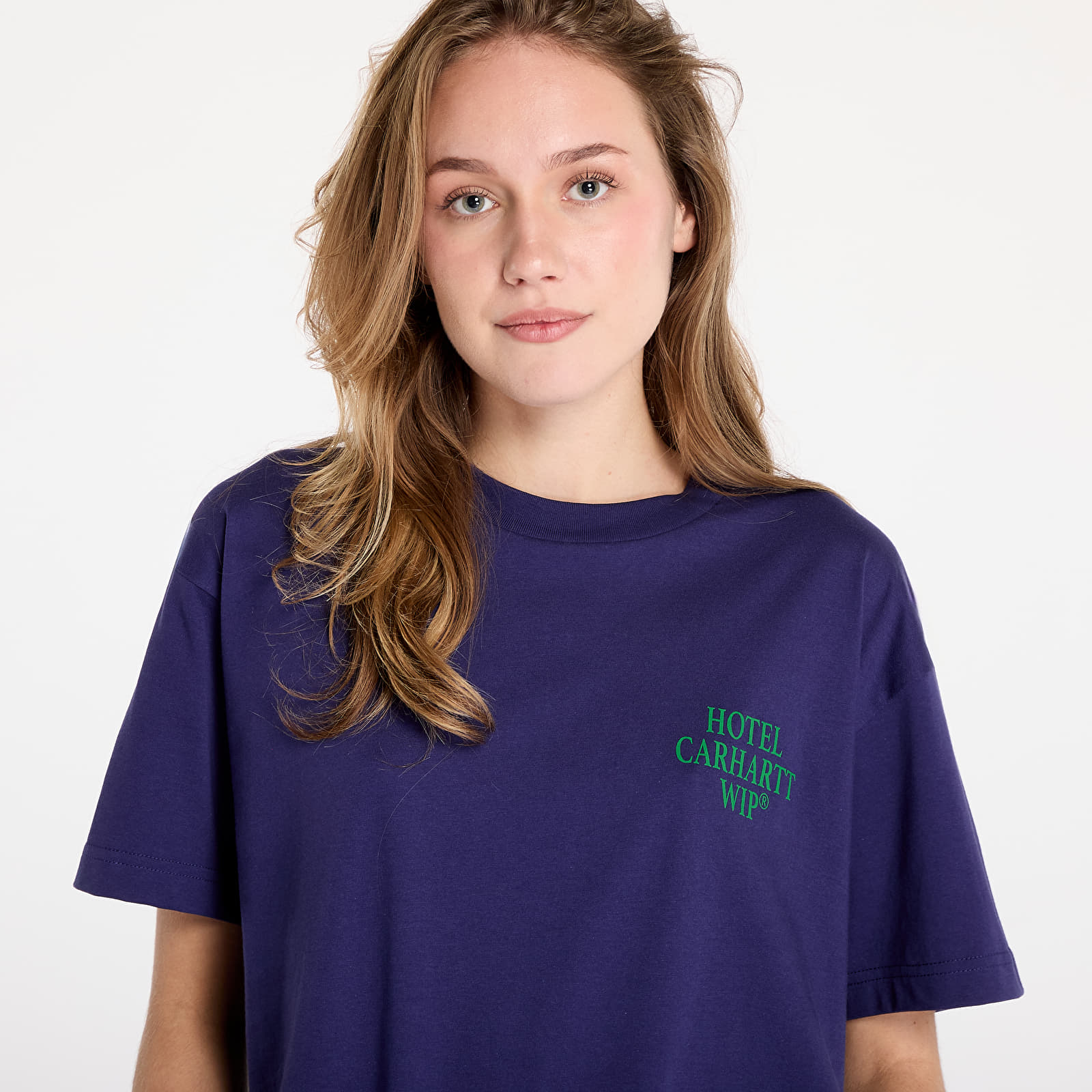 Pánská trička Carhartt WIP S/S Hotel Keys T-Shirt UNISEX Aura/ Green