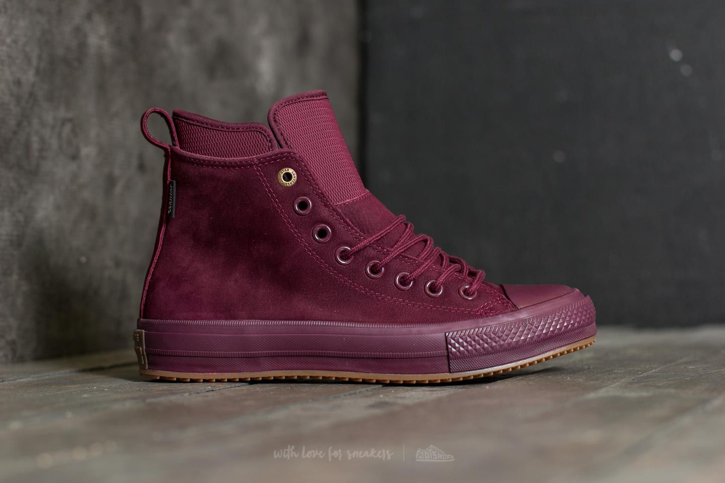Men's shoes Converse Chuck Taylor All Star WP Boot Hi Dark Sangria/ Dark Sangria/ Gum