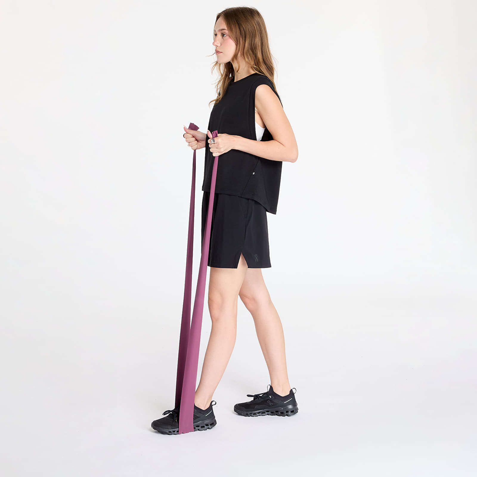 Női sortok On Focus Shorts Black