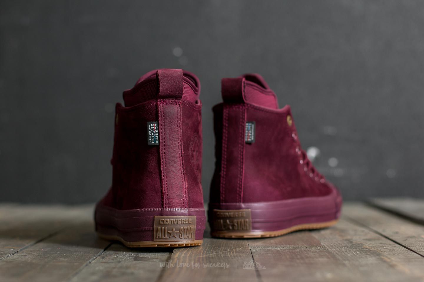 Men's shoes Converse Chuck Taylor All Star WP Boot Hi Dark Sangria/ Dark Sangria/ Gum