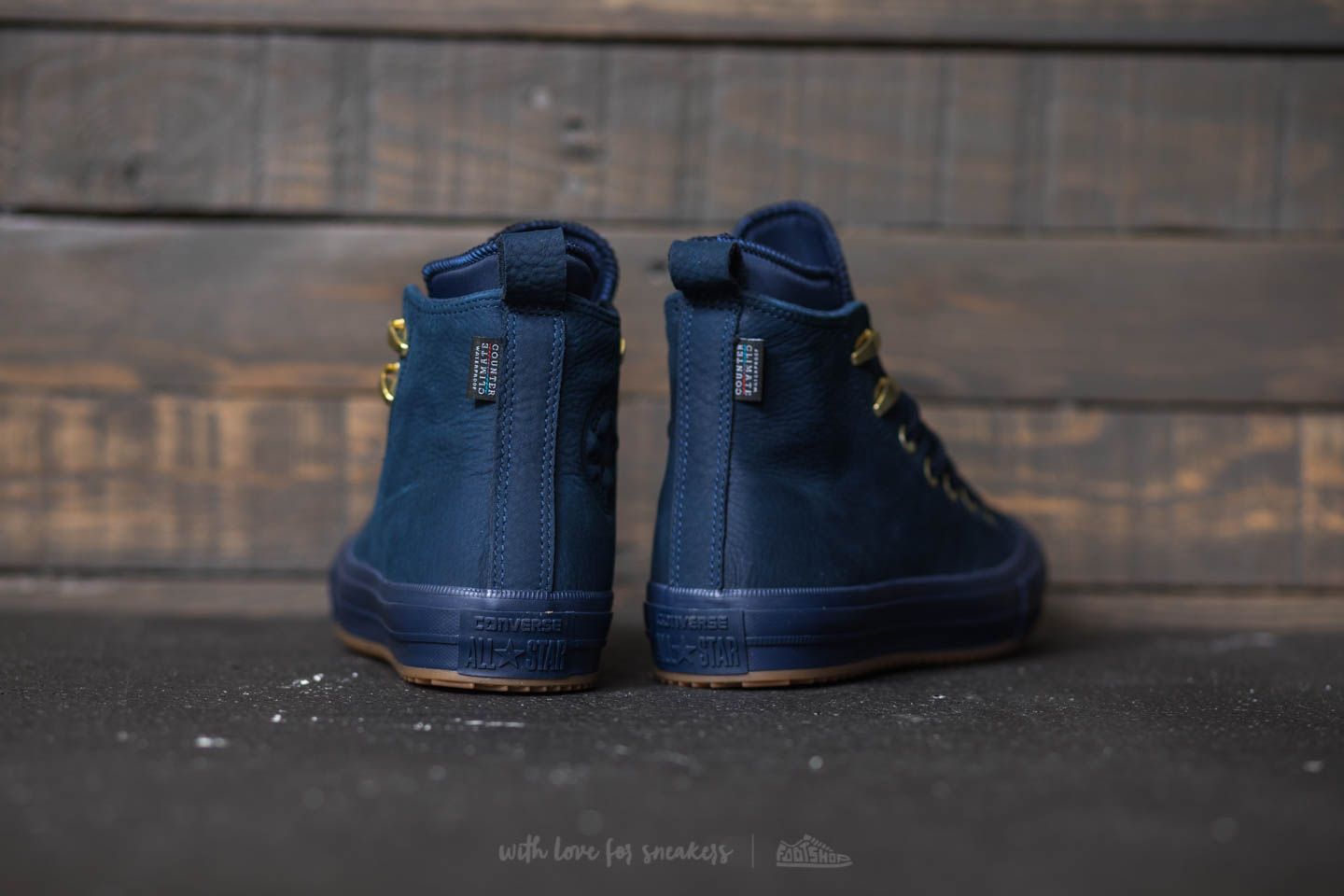 Női cipők Converse Chuck Taylor All Star Waterproof Boot Hi Midnight Navy/ Midnight Navy