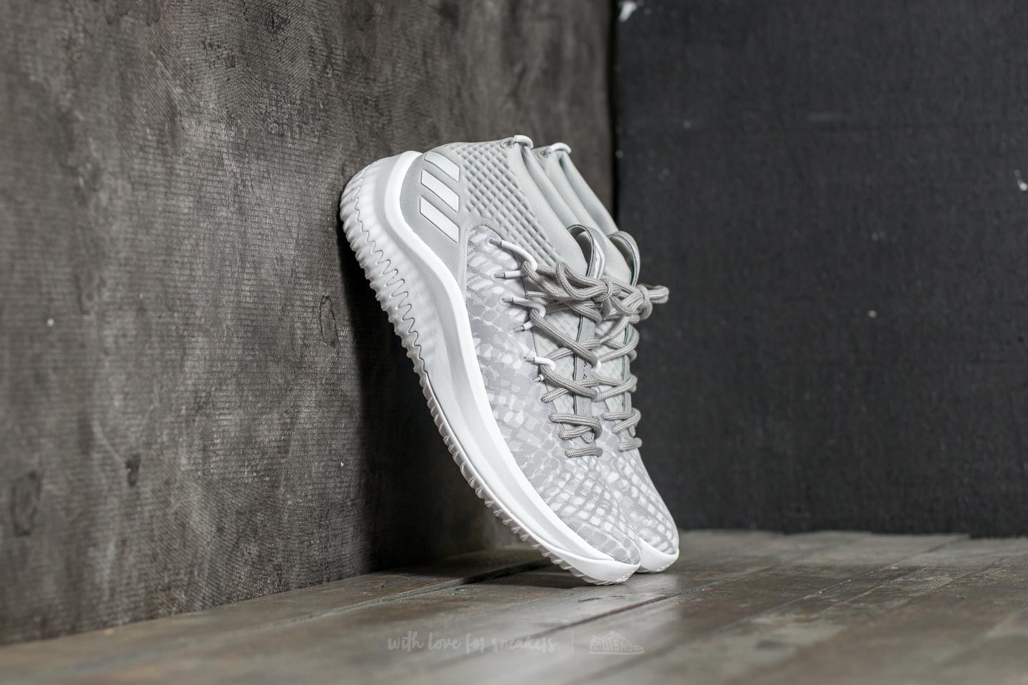 Pánské tenisky a boty adidas Dame 4 Grey Two/ Ftw White/ Grey One
