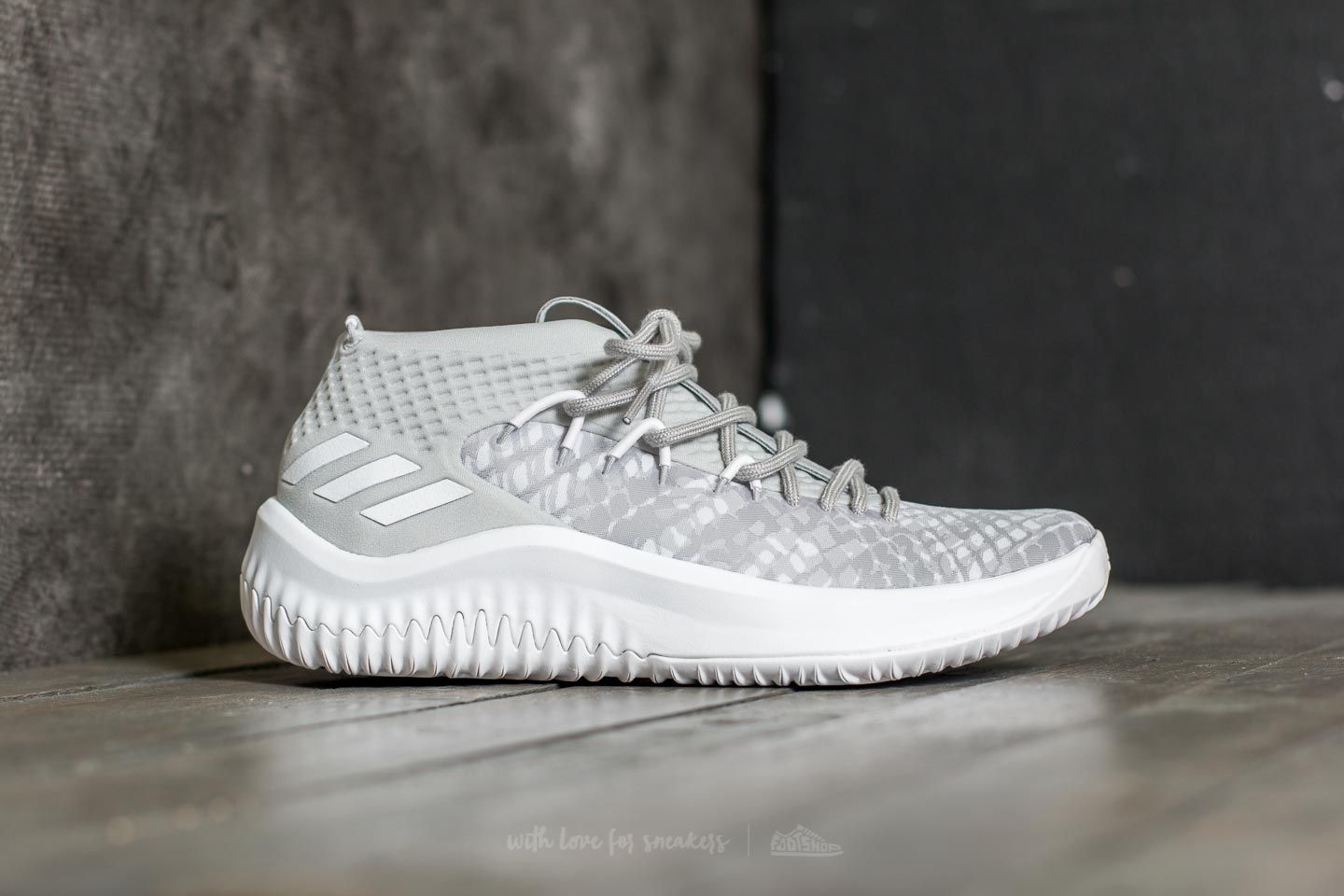 Adidas dame 4 white clearance