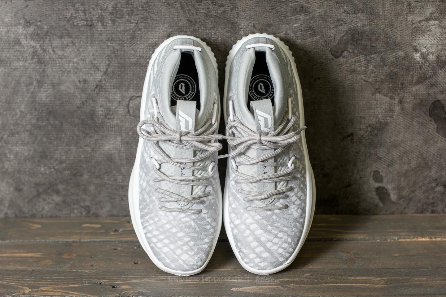 Pánské tenisky a boty adidas Dame 4 Grey Two/ Ftw White/ Grey One