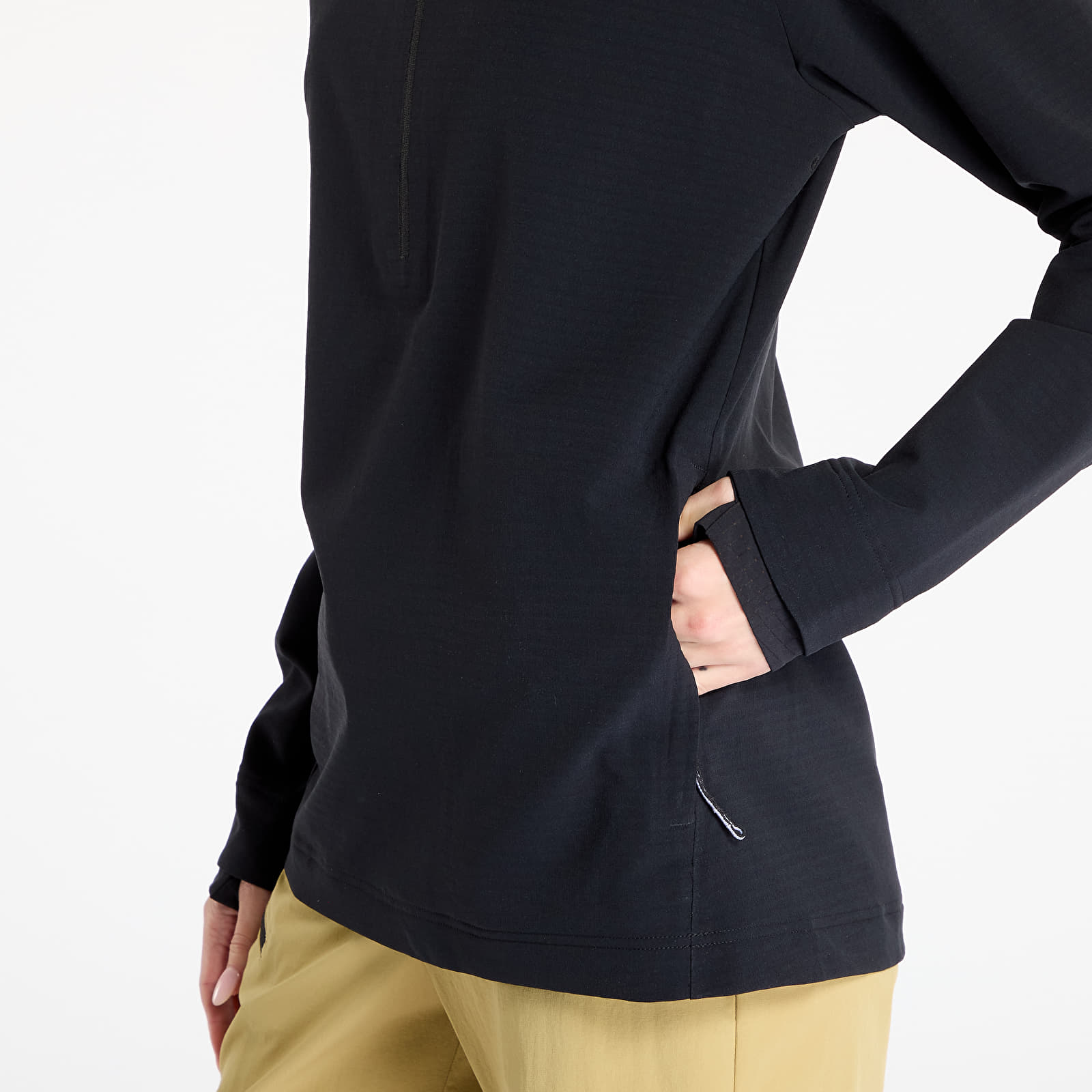 Women's hoodies On Pace Hoodie Black