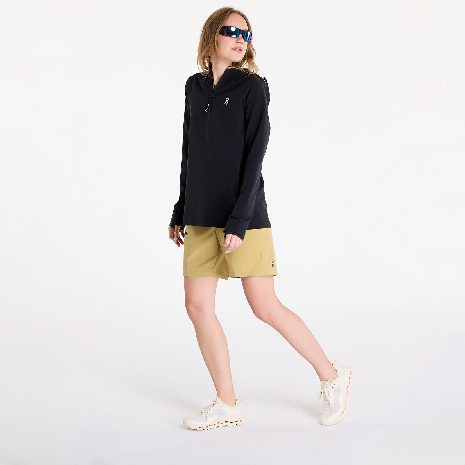 Women's hoodies On Pace Hoodie Black