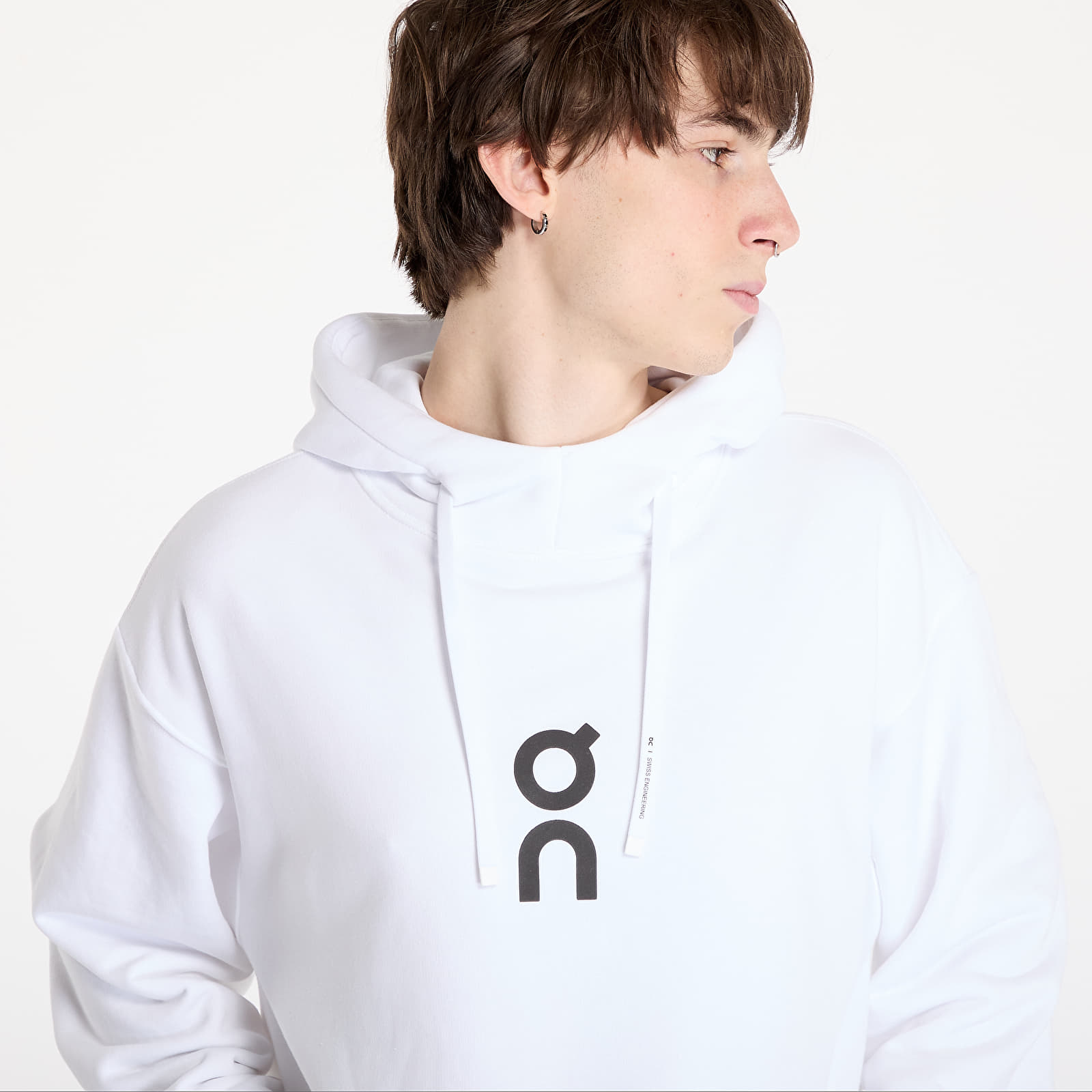 Hanorace pentru bărbați On Club Hoodie White