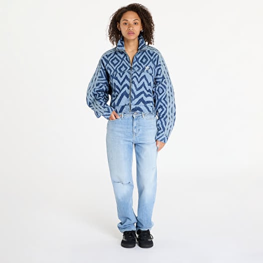 Women's jackets adidas x Farm Rio Denim Jacket Medium Blue